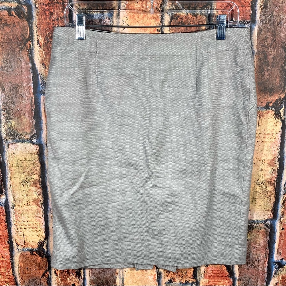 NWT Banana republic work casual gray pencil skirt size 8